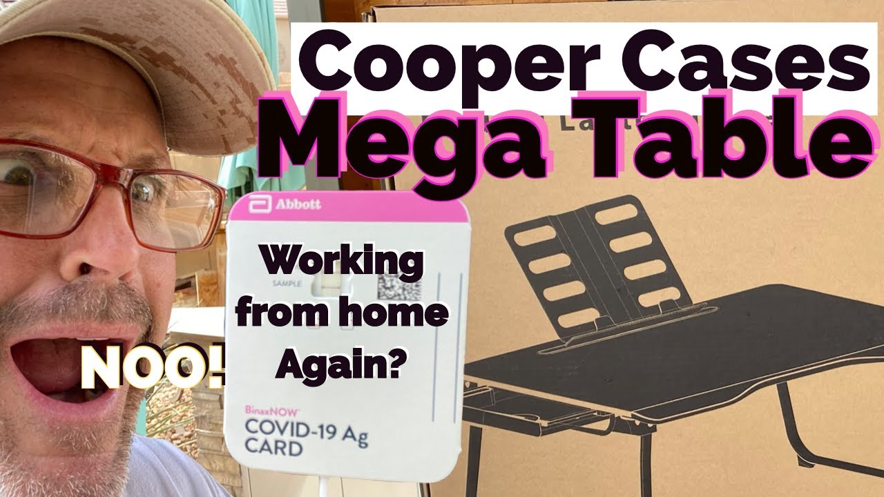 COOPER MEGA TABLE - Portable Computer Workstation