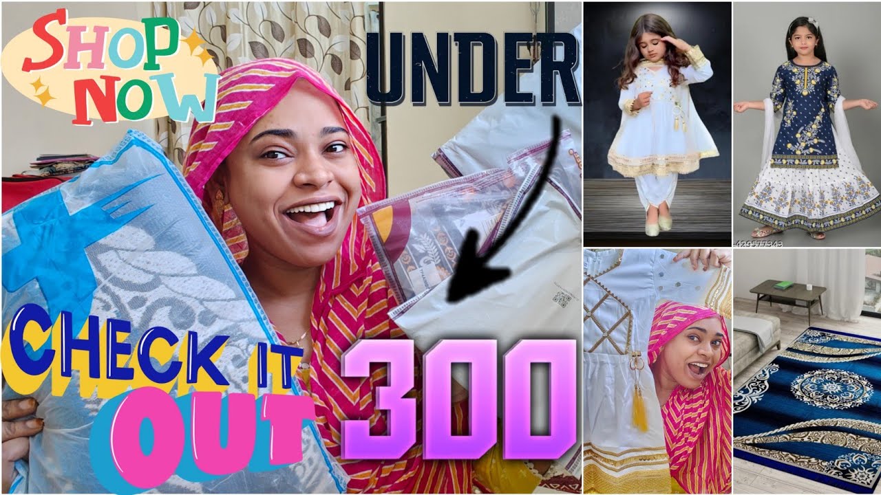 *Budget Friendly* kids wear for girls 😍/ Under 300😍