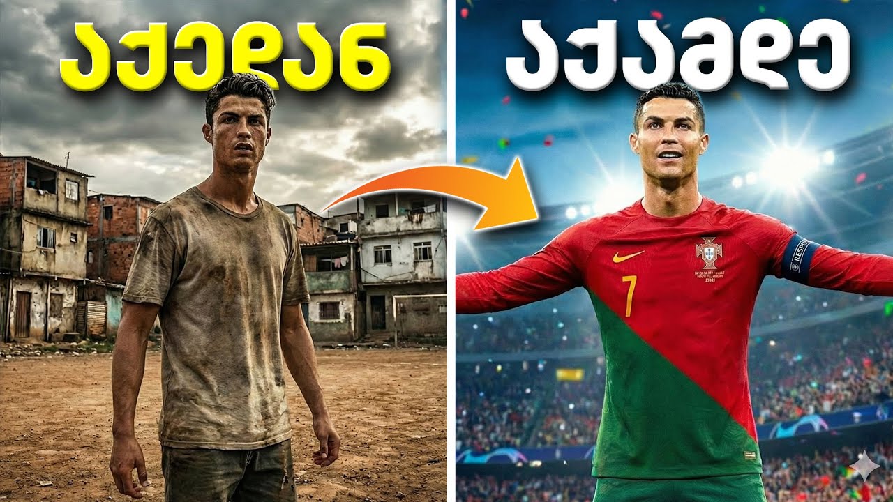 რონალდოს ისტორია ! რა გზა გაიარა ? ⚽️🏆