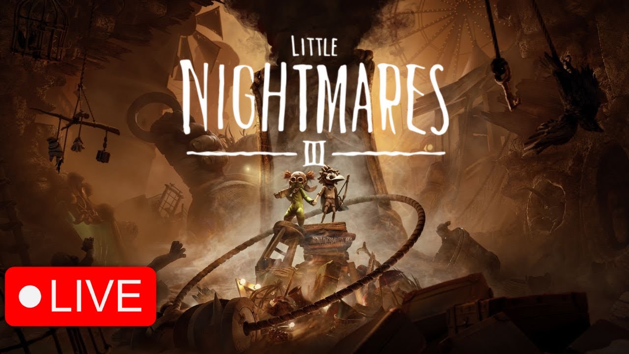 Playing Little Nightmares 3 LIVE