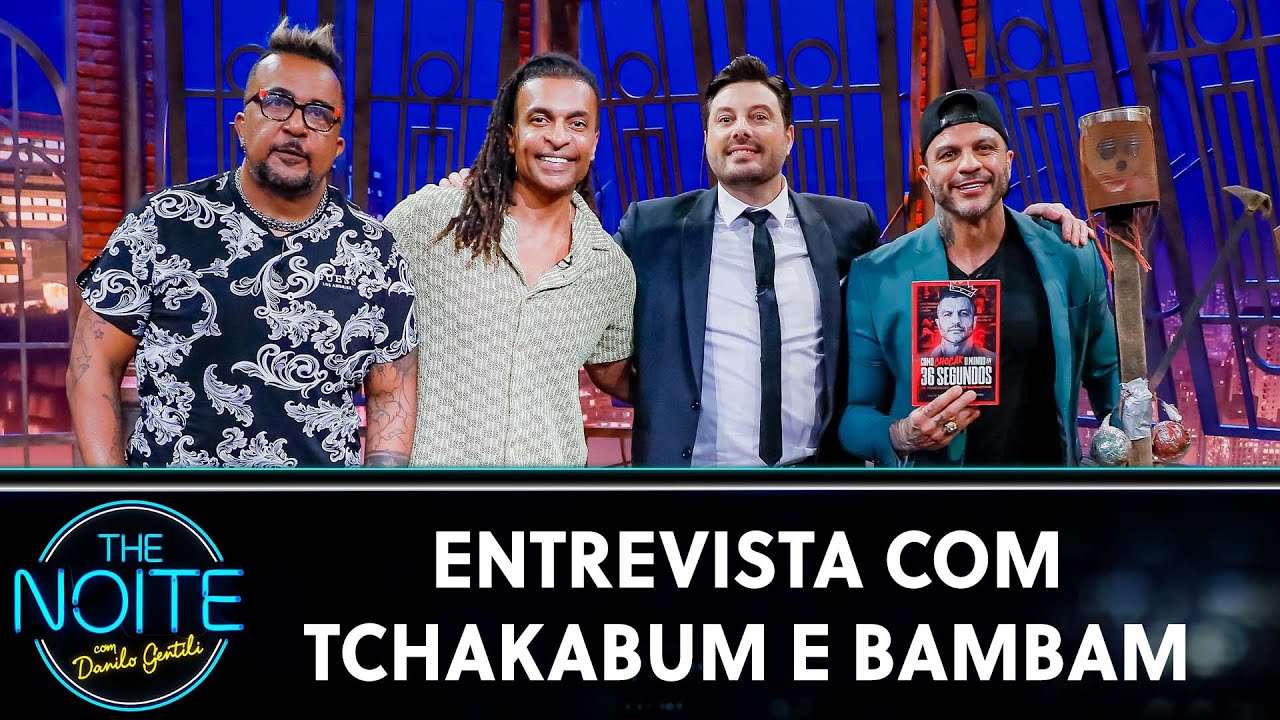 Entrevista com Tchakabum e Kleber Bambam | The Noite (13/03/25)