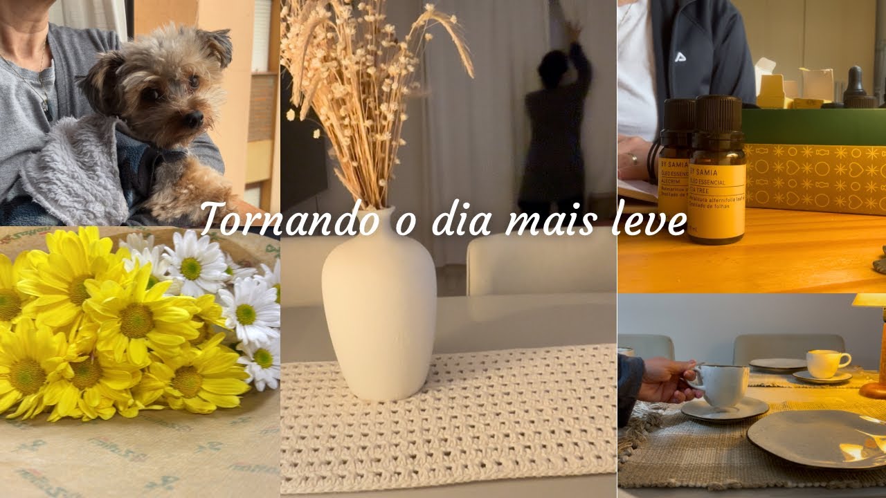Vlog | Tornando o dia mais leve🌷🌿| O que fazer para ter dias melhores 🌷✨