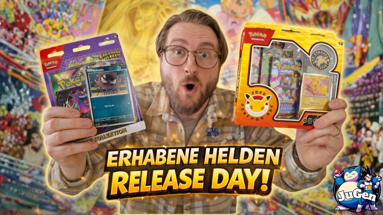 ALT ART am Release Day?! Erhabene Helden Pokémon Opening 🔥