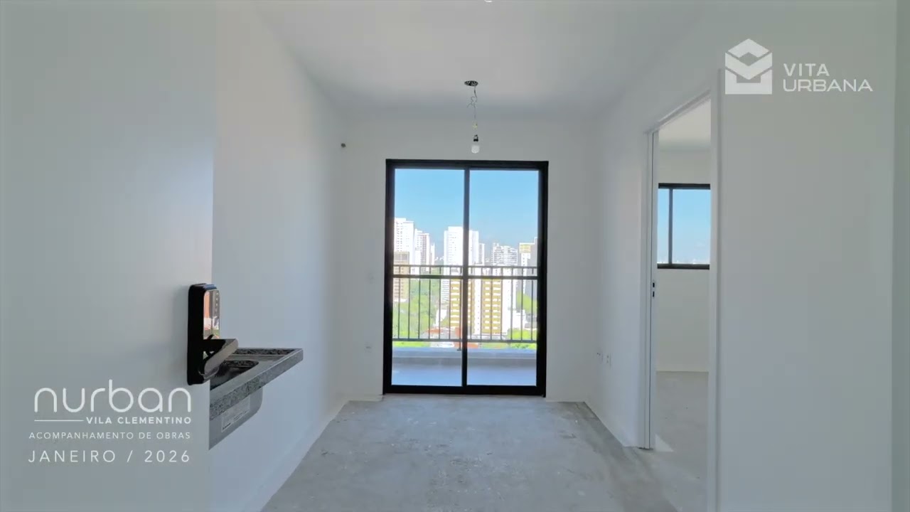 Nurban Vila Clementino - Acompanhamento de Obra: Janeiro de 2026