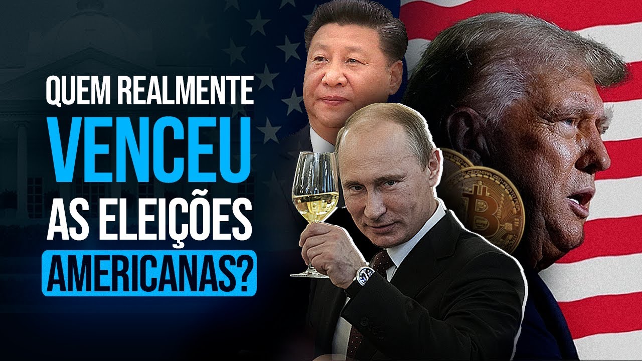 TRUMP venceu? A VERDADE sobre as eleições americanas: Quem GANHA com o resultado?