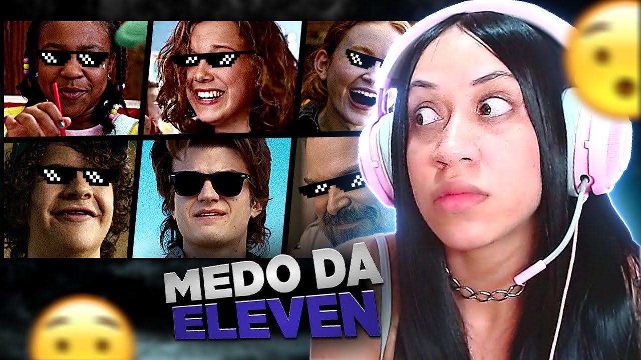 TOP 10 MELHORES PATADAS E MITAGENS DE STRANGER THINGS | #2  | REACT