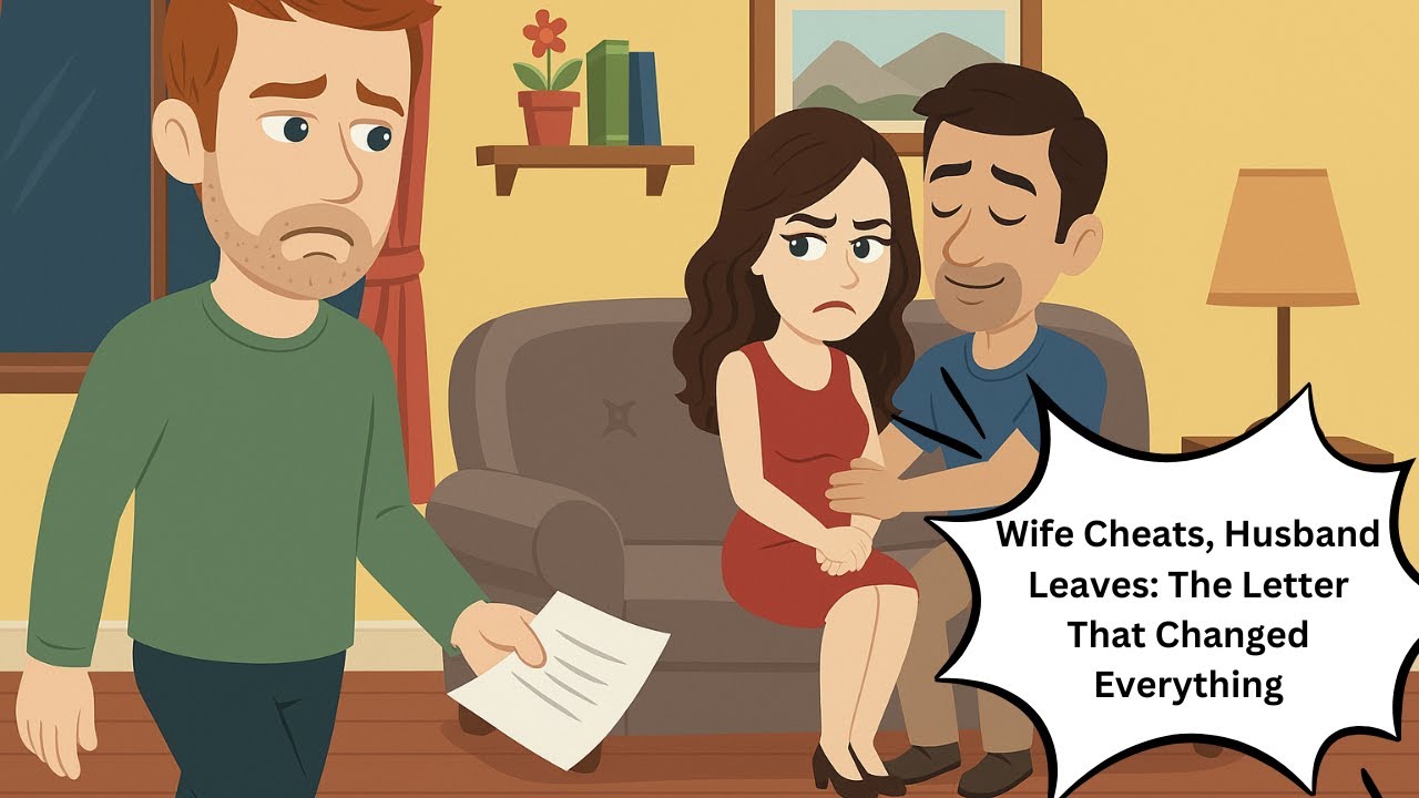 Wife Cheats, Husband Leaves: The Letter That Changed Everything