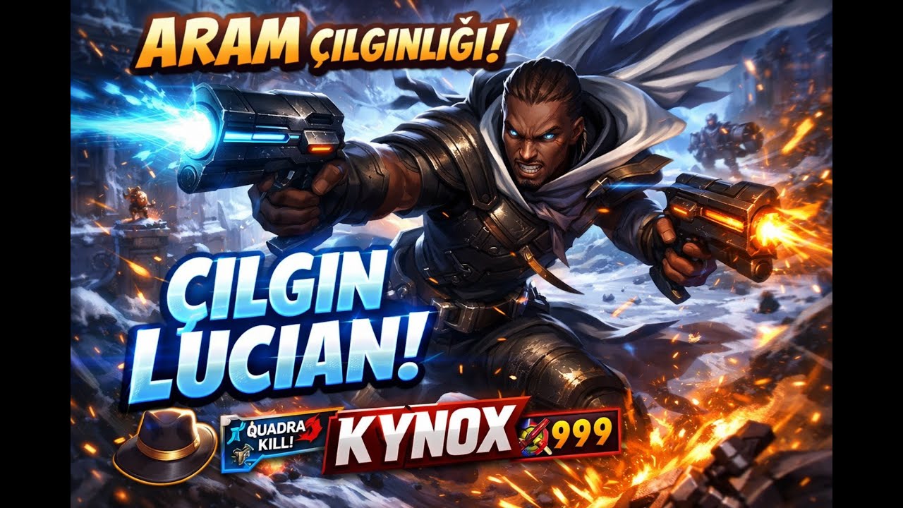 League Of Legends Aram Modu...Lucian ile 65 killde katkı