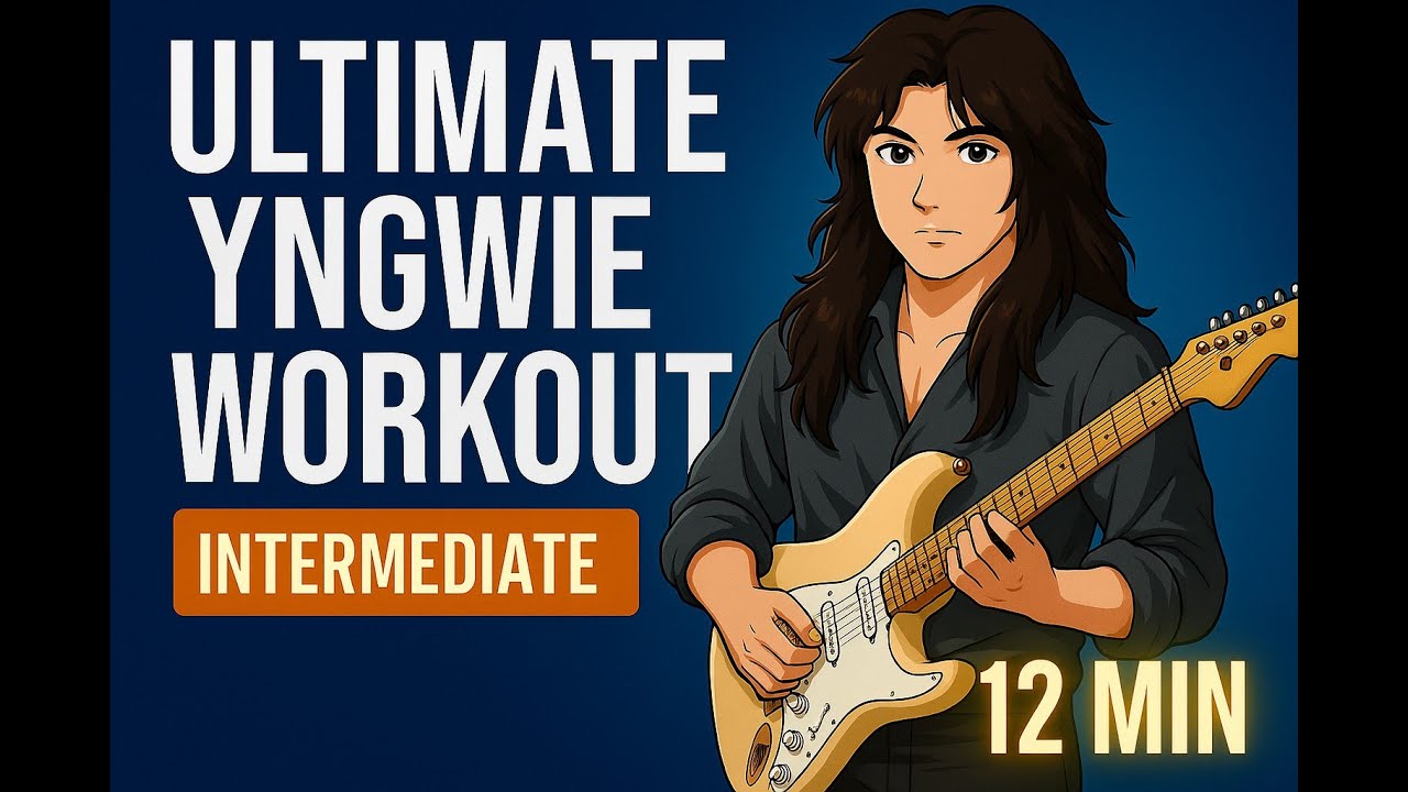 Troy Stetina Exercise 33 Variation | Full Yngwie Malmsteen Practice (Intermediate)