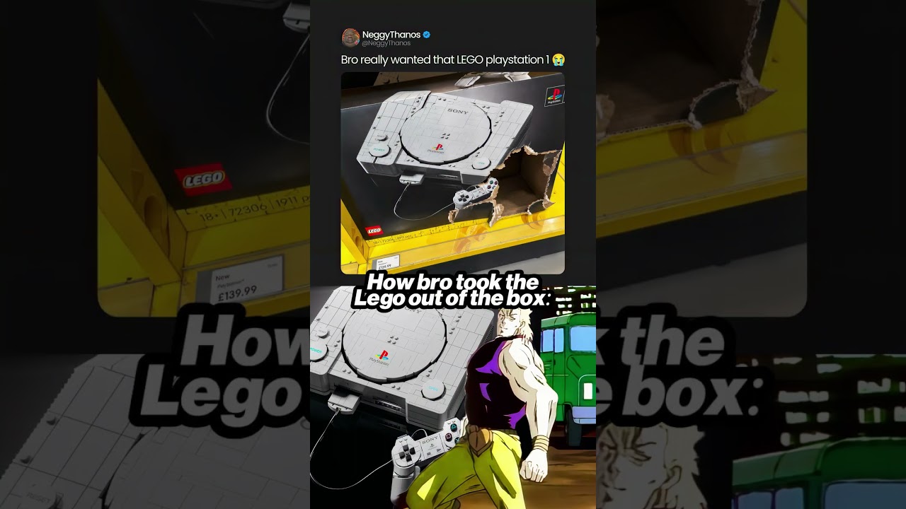 When You Want the LEGO PlayStation SO Bad 💀