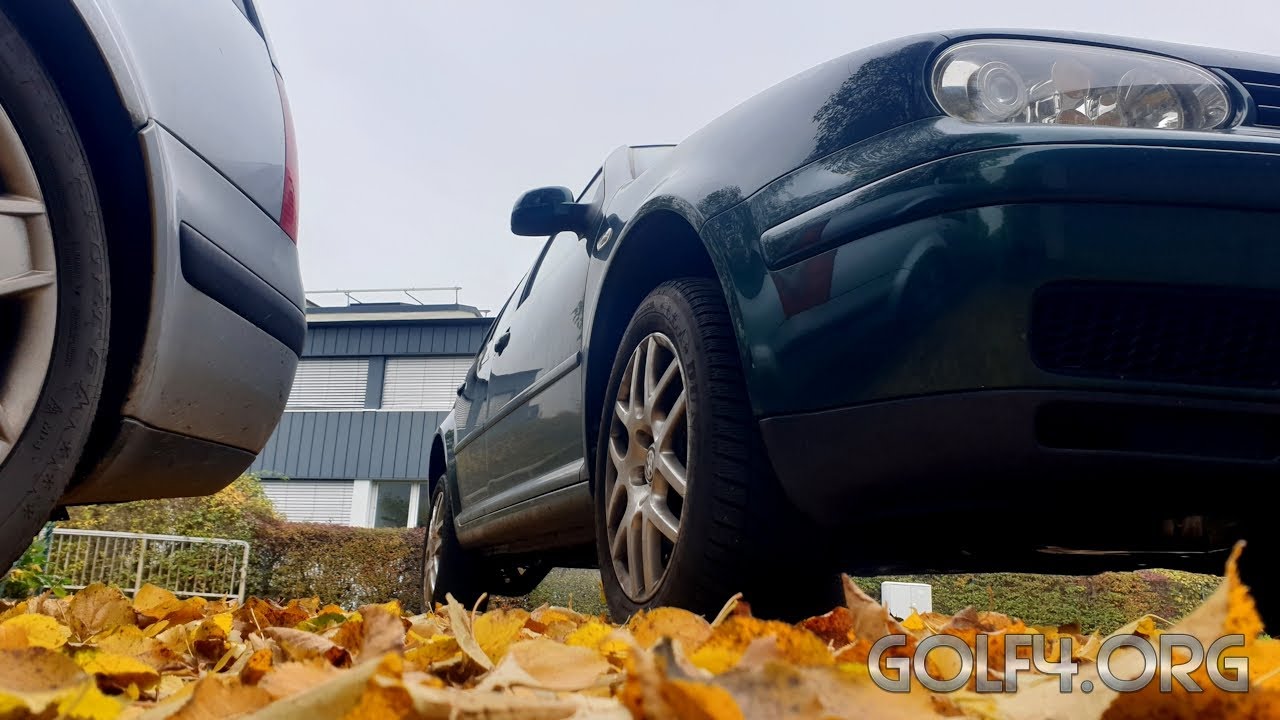 🇩🇪 VW Golf IV Höherlegung | Sachs/Bilstein Dämpfer + Spidan Federn + ST Lift Kit = 30 mm