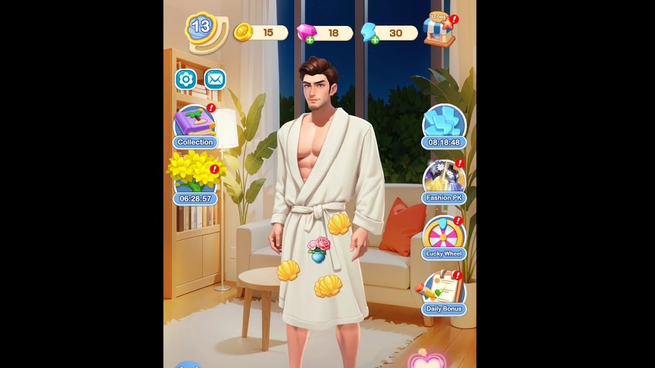 Merge fashion game :  benjamin gets ready yuhoo !