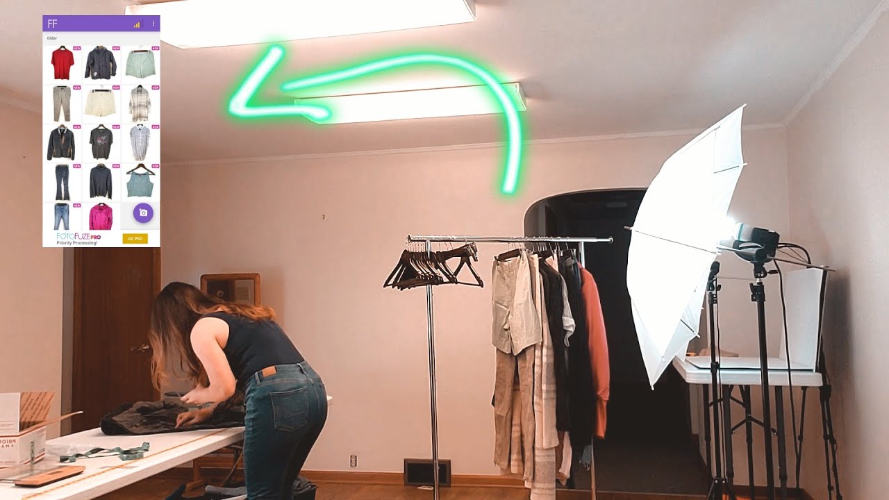 My Photography Setup + Process | How I get a White Background for Ebay and Poshmark