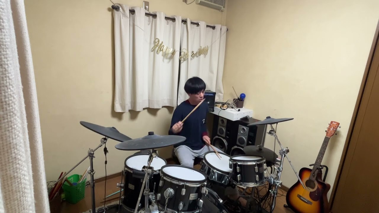 back number 春を歌にして　叩いてみた