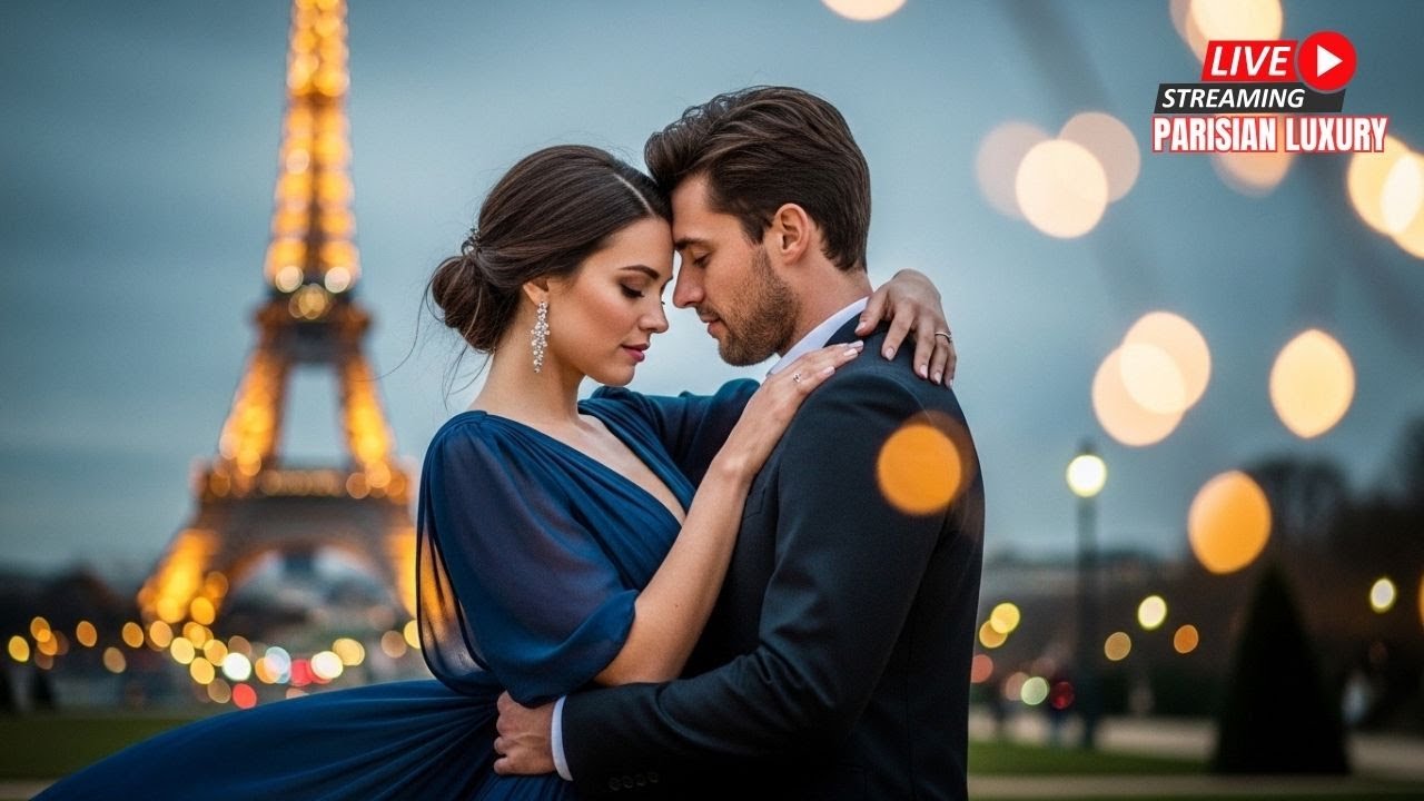 Paris Romantic Music – Histoire d’amour française sous la Tour Eiffel