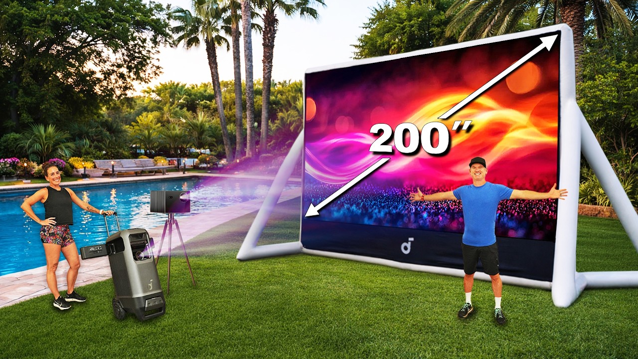 Сравнение 200-дюймовых проекторов: Nebula X1 Pro против Valerion Visionmaster Max.