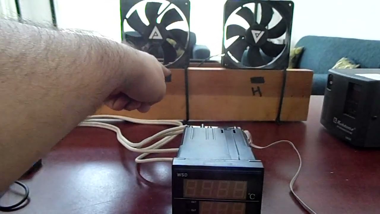 Forma de conectar el Controlador de temperatura y humedad modelo TDK0302LA