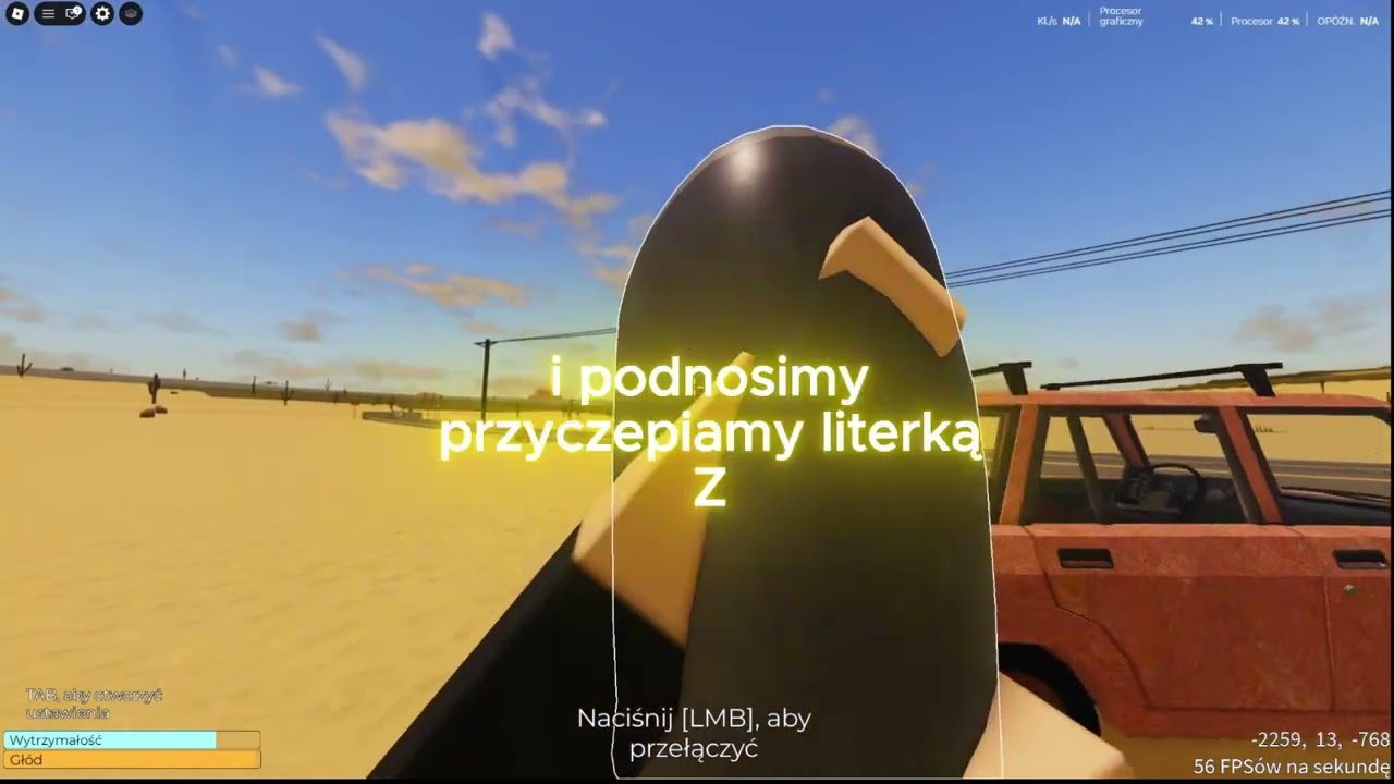 Poradnik jak zbudować rakiete w Desrt 