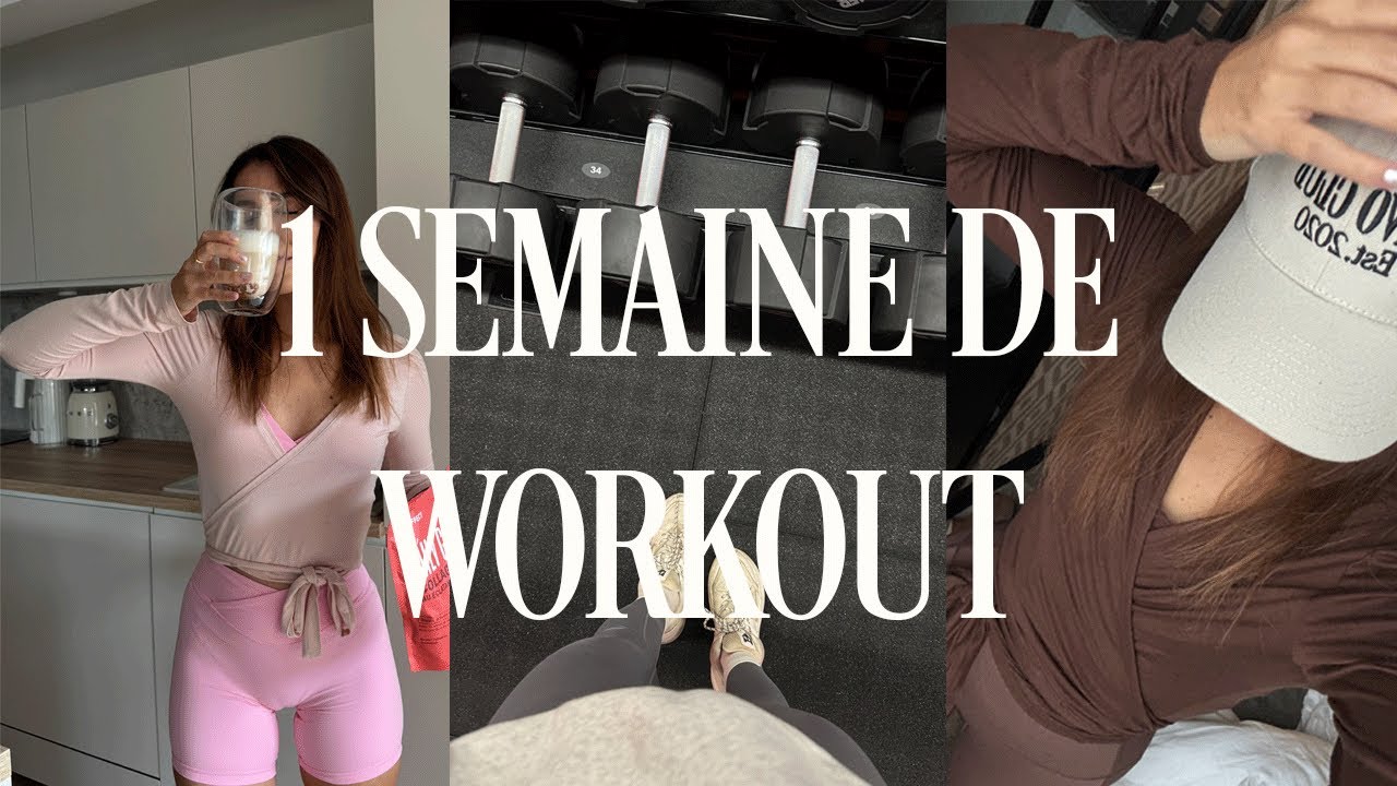 Une semaine de workout : pour sculpter tout le corps !
