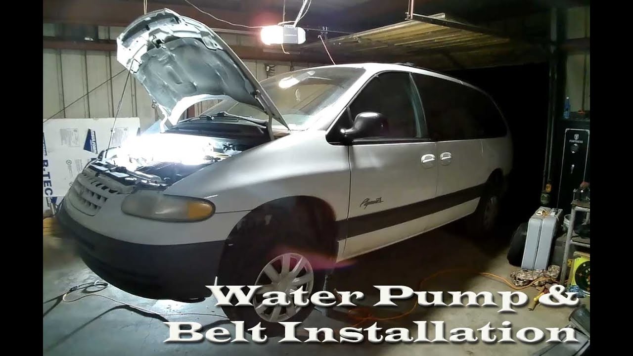 1999 Plymouth Voyager / Grand Caravan Water Pump & Belt Replacement