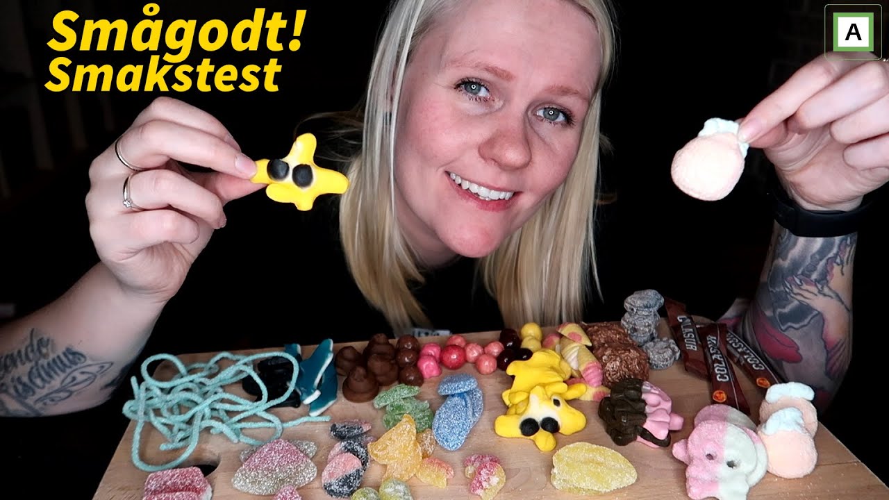 SMAKER PÅ SMÅGODT JEG ALDRI HAR SMAKT PÅ FØR!