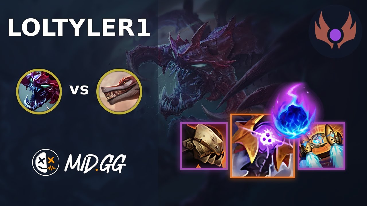 MID.GG: [ loltyler1 ] Cho'Gath MID vs Naafiri | NA MASTER | LOL Season 2026