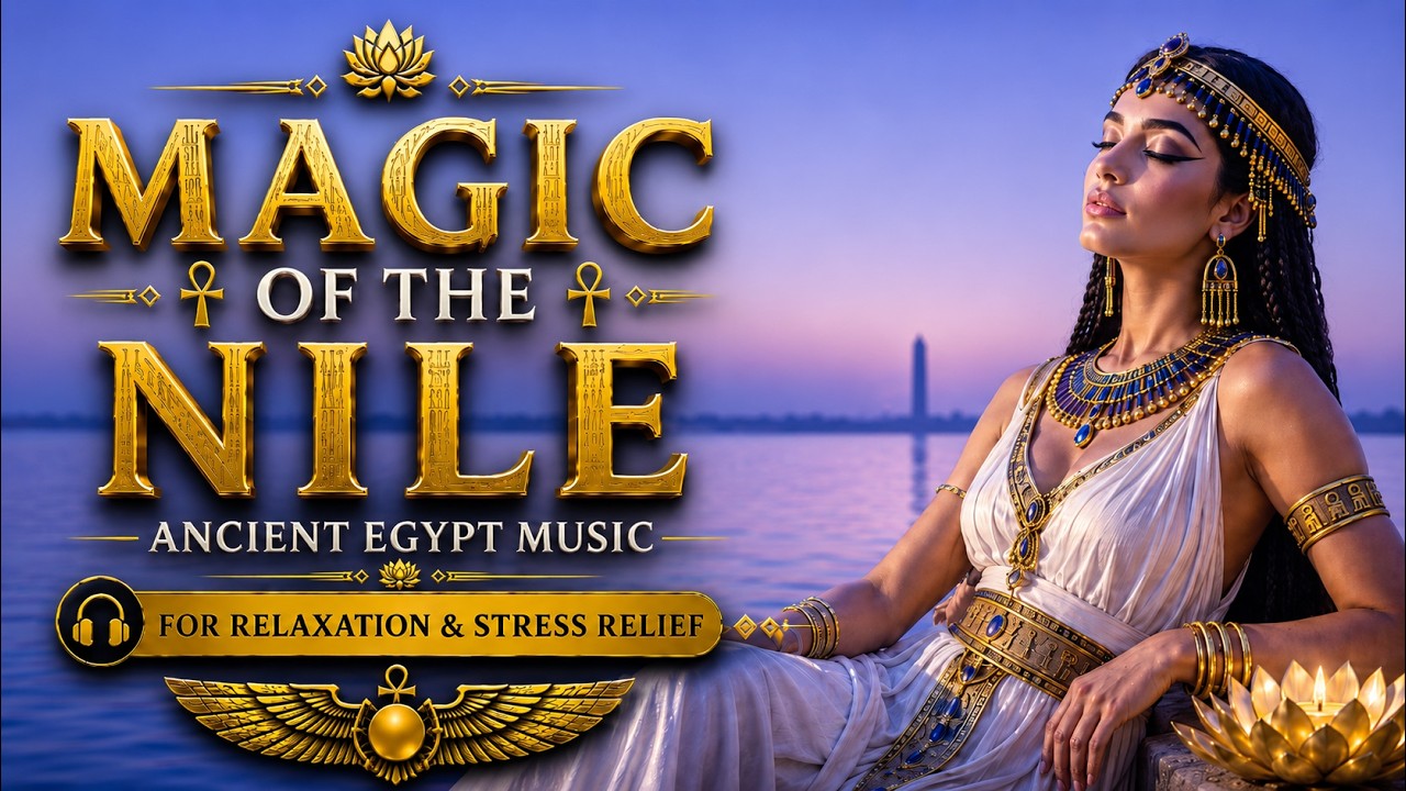 Magic of the Nile | Ancient Egypt Music for Relaxation & Stress Relief