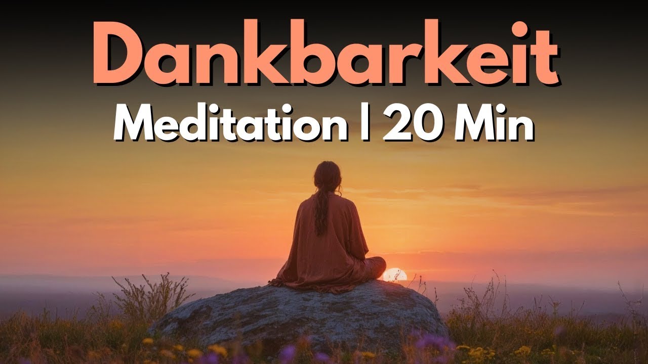 Dankbarkeit macht glücklich - Geführte Meditation