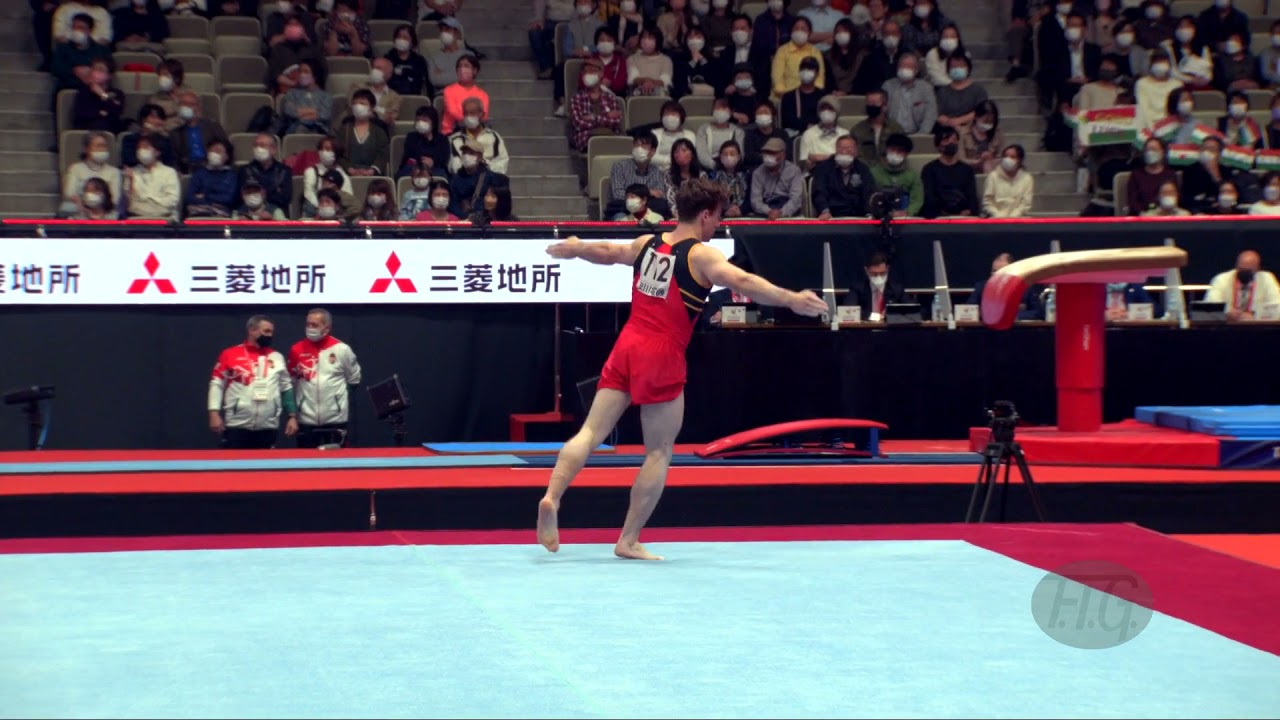 van den KEYBUS Luka (BEL) - 2021 Artistic Worlds, Kitakyushu (JPN) - Qualifications Floor Exercise