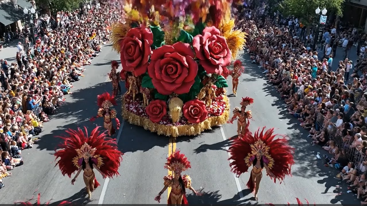 Los Angeles Parade — This City KNOWS How To Celebrate (4K)