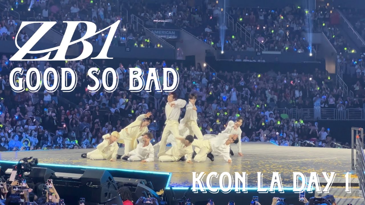 ZeroBaseOne - Good So Bad ☆ Kcon LA Day 1
