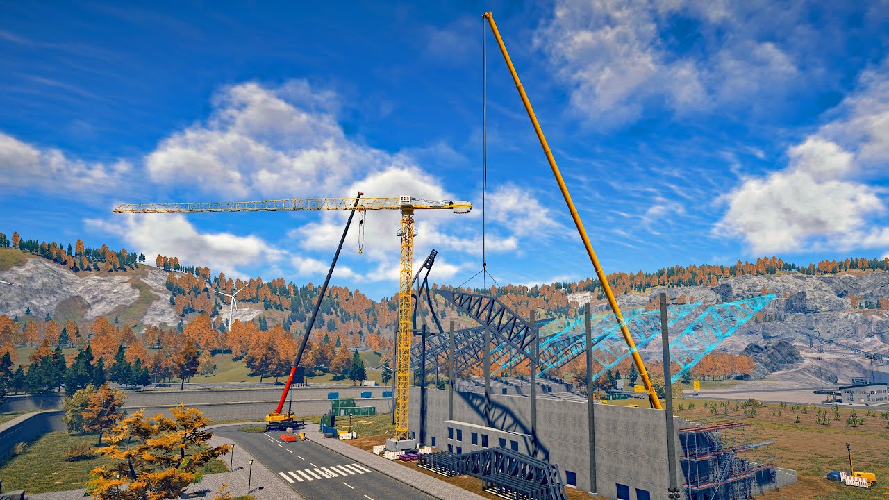 New Construction Simulator 2022 - Стадион (9/10) - Карта Германии 126 - Bau-Simulator