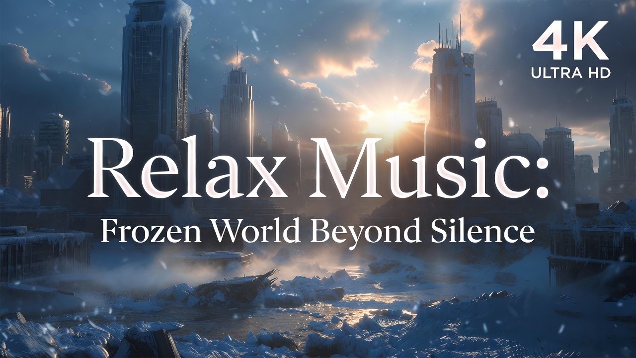 The Long Winter After the Fall — Apocalyptic Relax & Sleep Ambient Journey | 4K video