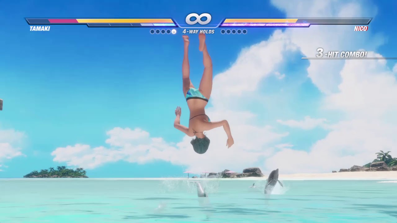 DEAD OR ALIVE 6 Tamaki vs Nico