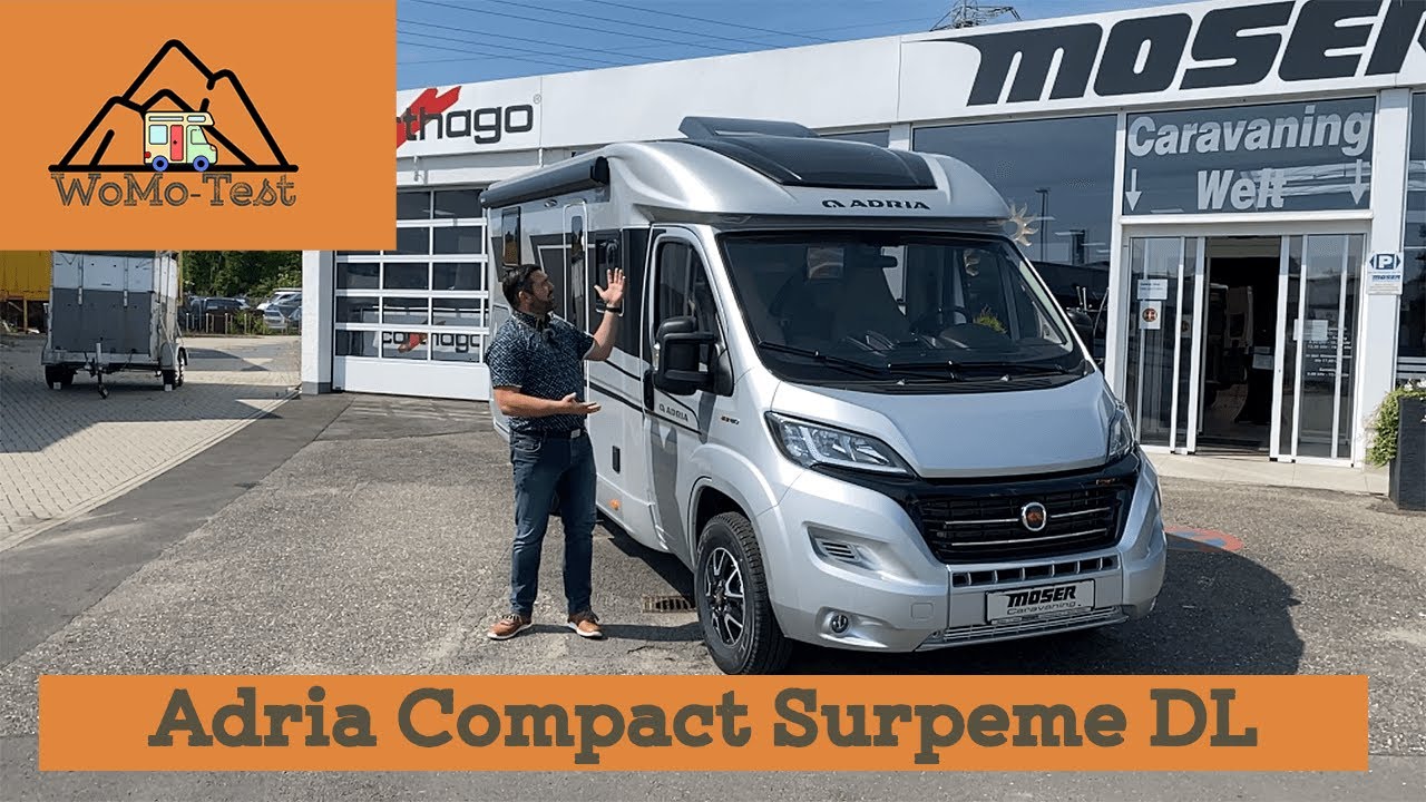 Adria - Compact Supreme DL 2020-2021 | Wohnmobil für 2 Personen