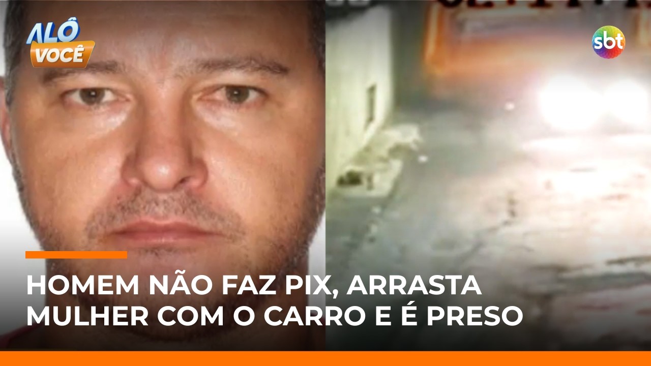 Garota de programa é arrastada por carro ao cobrar pagamento via Pix | #AloVoce