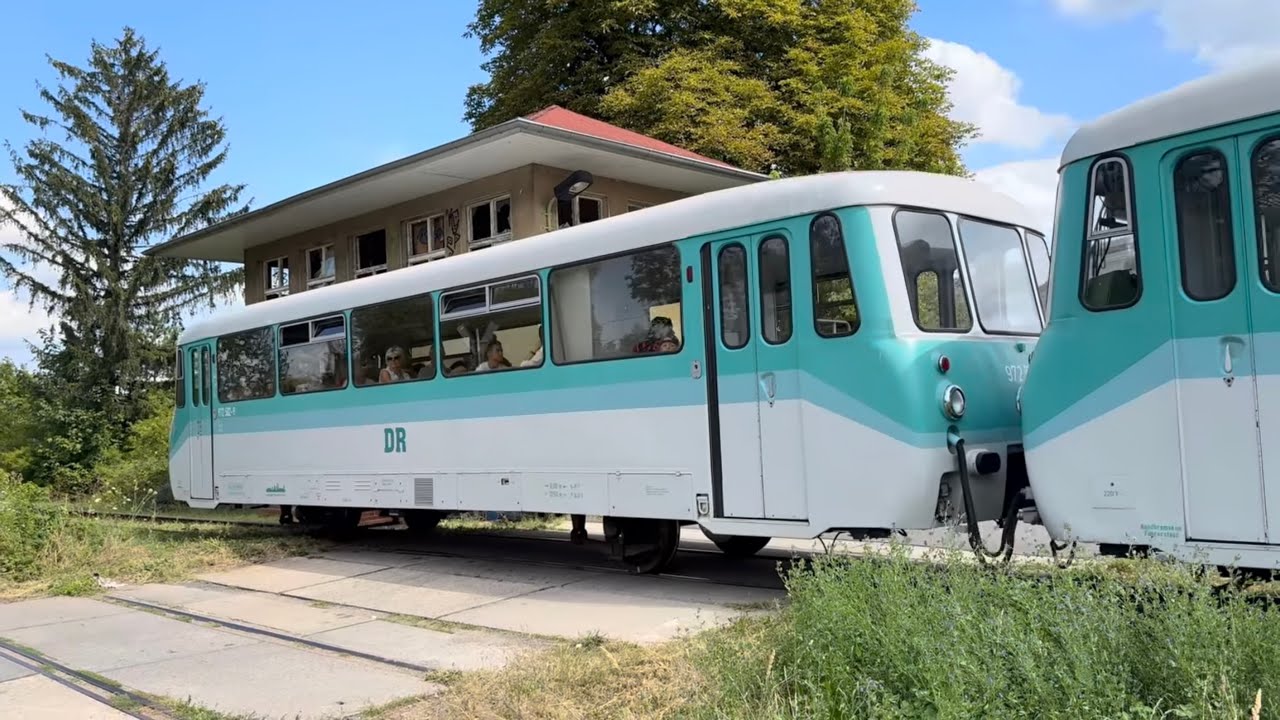 Unterwegs mit dem Ferkeltaxi, BR772/972 , zwischen Köthen und Aken. Dankeschön für 900 Abonnenten 👍.