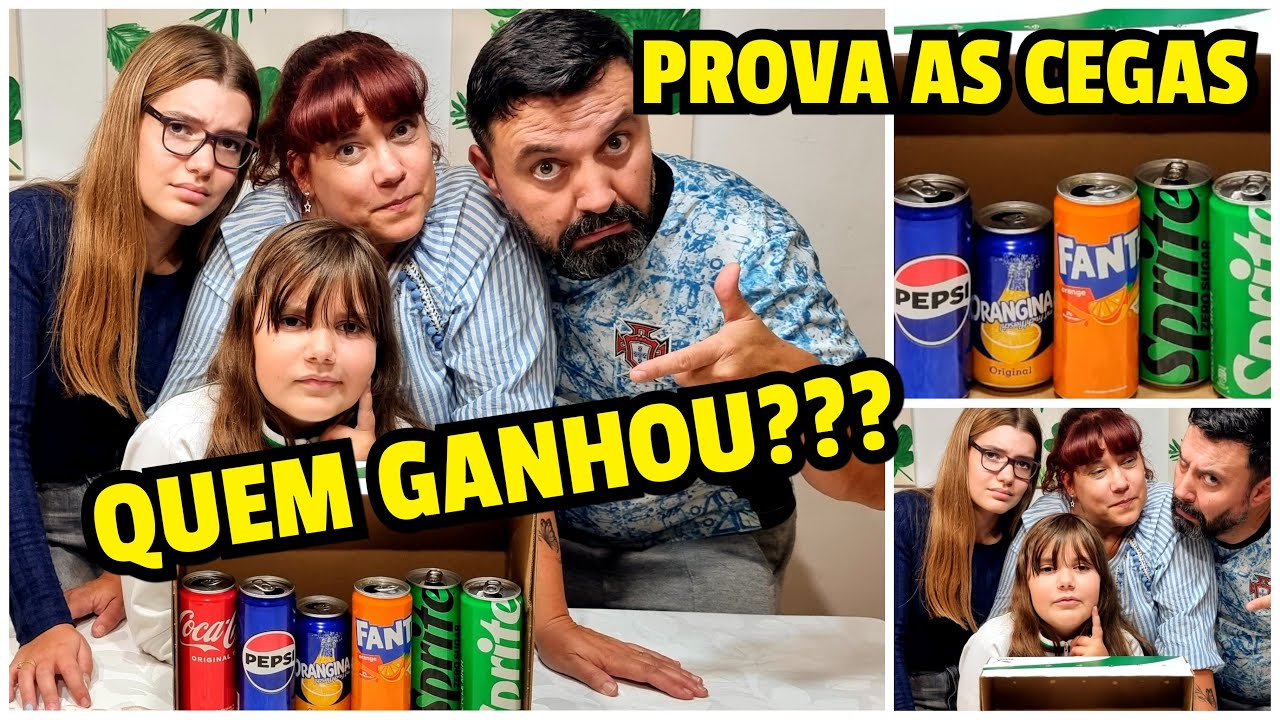 QUAL É QUAL??? PROVA ÁS CEGAS