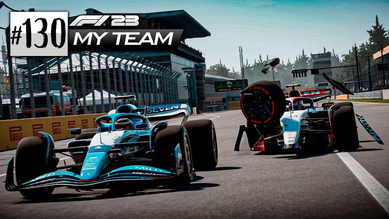 F1 23 - MY TEAM - GP DA ITÁLIA 50% - ALGUÉM ANOTOU A PLACA?? - EP 130