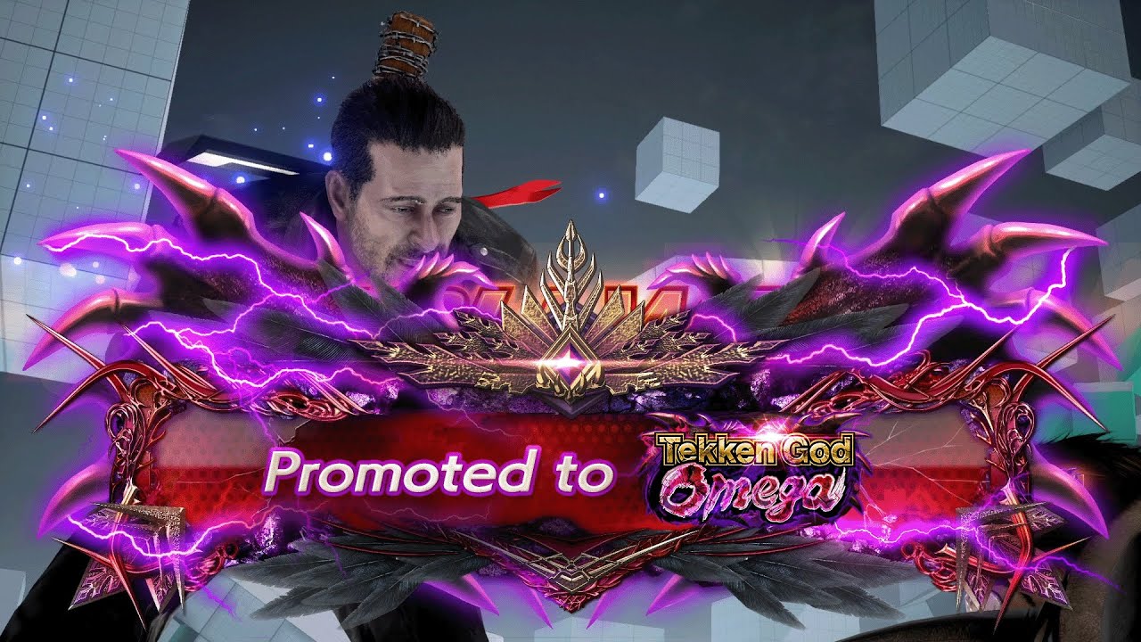 Tekken 7 - Negan Promoted to Tekken God Omega in Treasure Battle