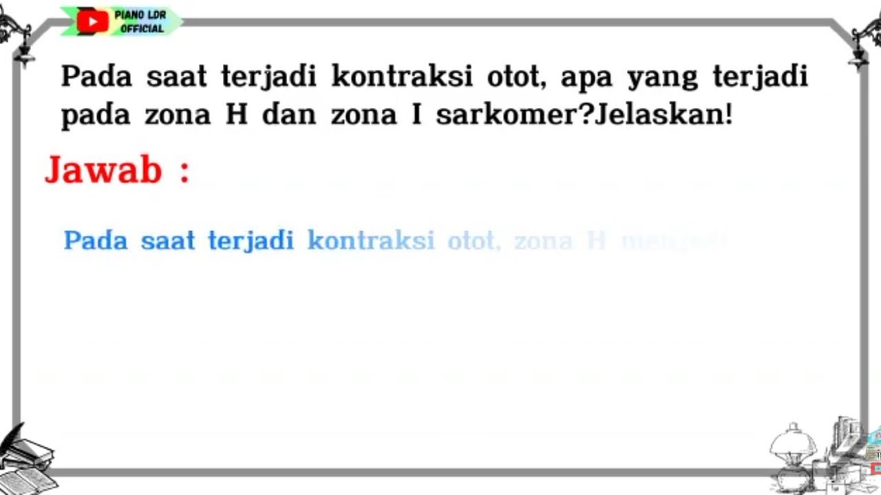 Pada saat terjadi kontraksi otot, apa yang terjadi pada zona H dan zona I sarkomer?Jelaskan!