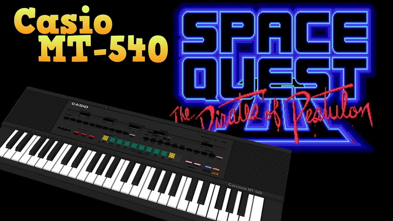 Casio MT 540 и Space Quest III
