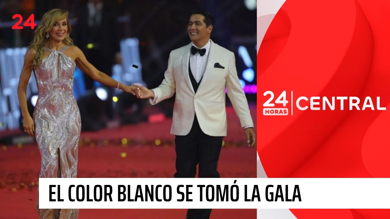 El color blanco se tomó la gala del Festival de Viña del Mar 2026 | 24 Horas TVN Chile