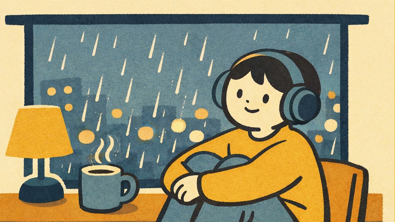 Background music while it’s raining 🌧️