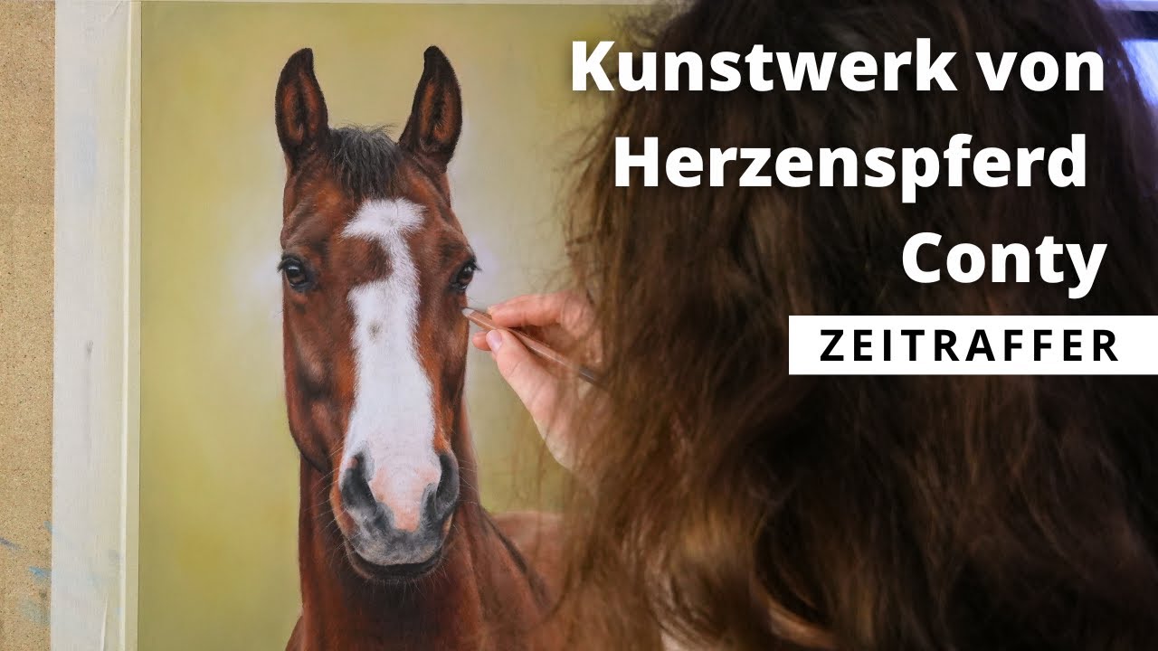 Pastellkunstwerk von Conty