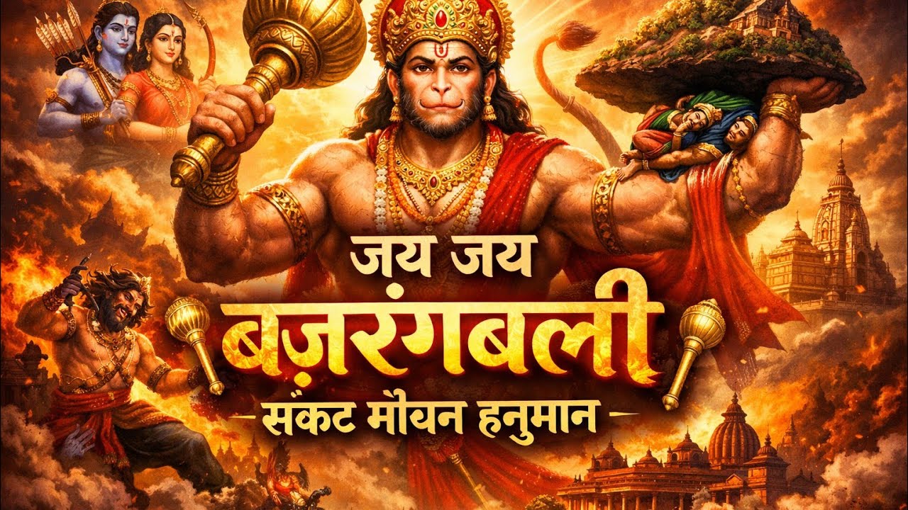 जय जय बजरंगबली 🚩 | संकट मोचन हनुमान भजन 2026 | Powerful Hanuman Bhakti Song | Jai Bajrangbali