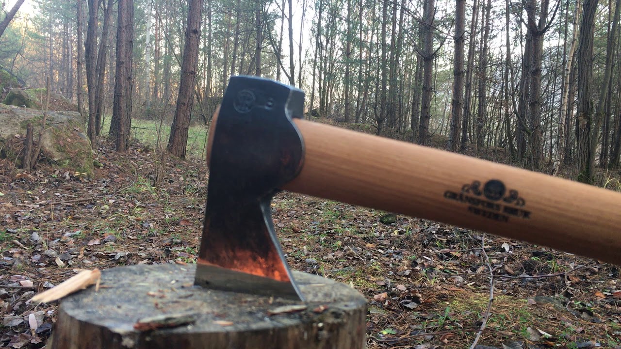 Gränsfors Bruks Wildlife Hatchet of Sweden.