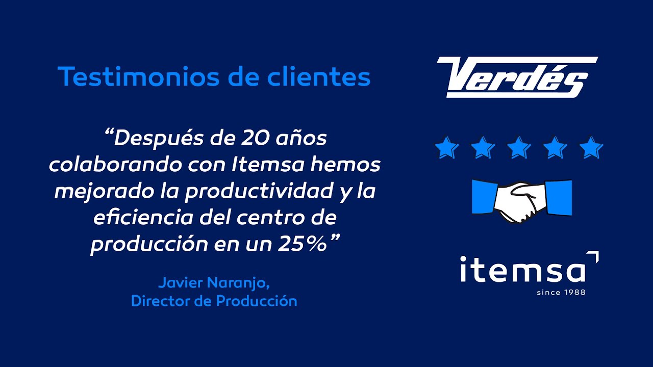 Approductivity y Talleres Felipe Verdés, veinte años de colaboración y mejora de la productividad