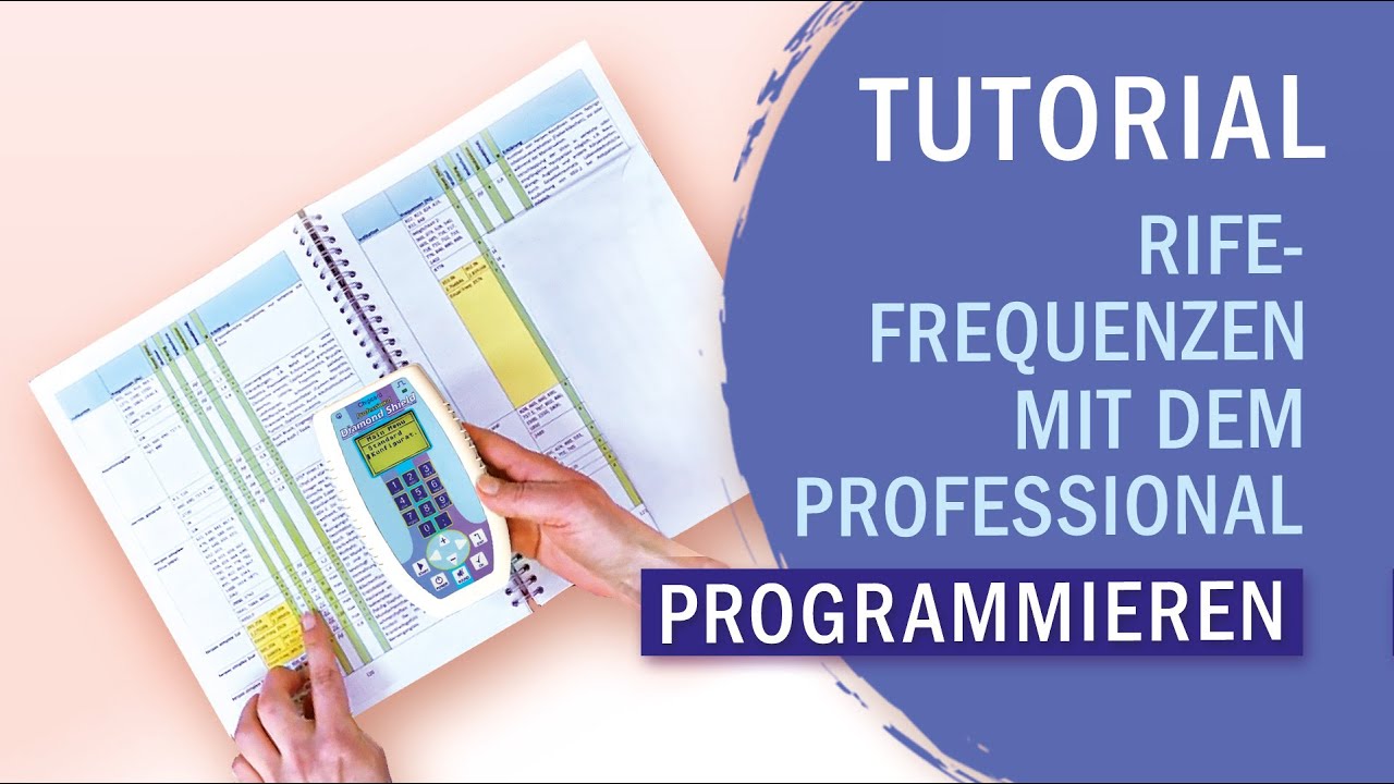 Rife-Frequenzen mit dem Professional Zapper Programmieren - Tutorial