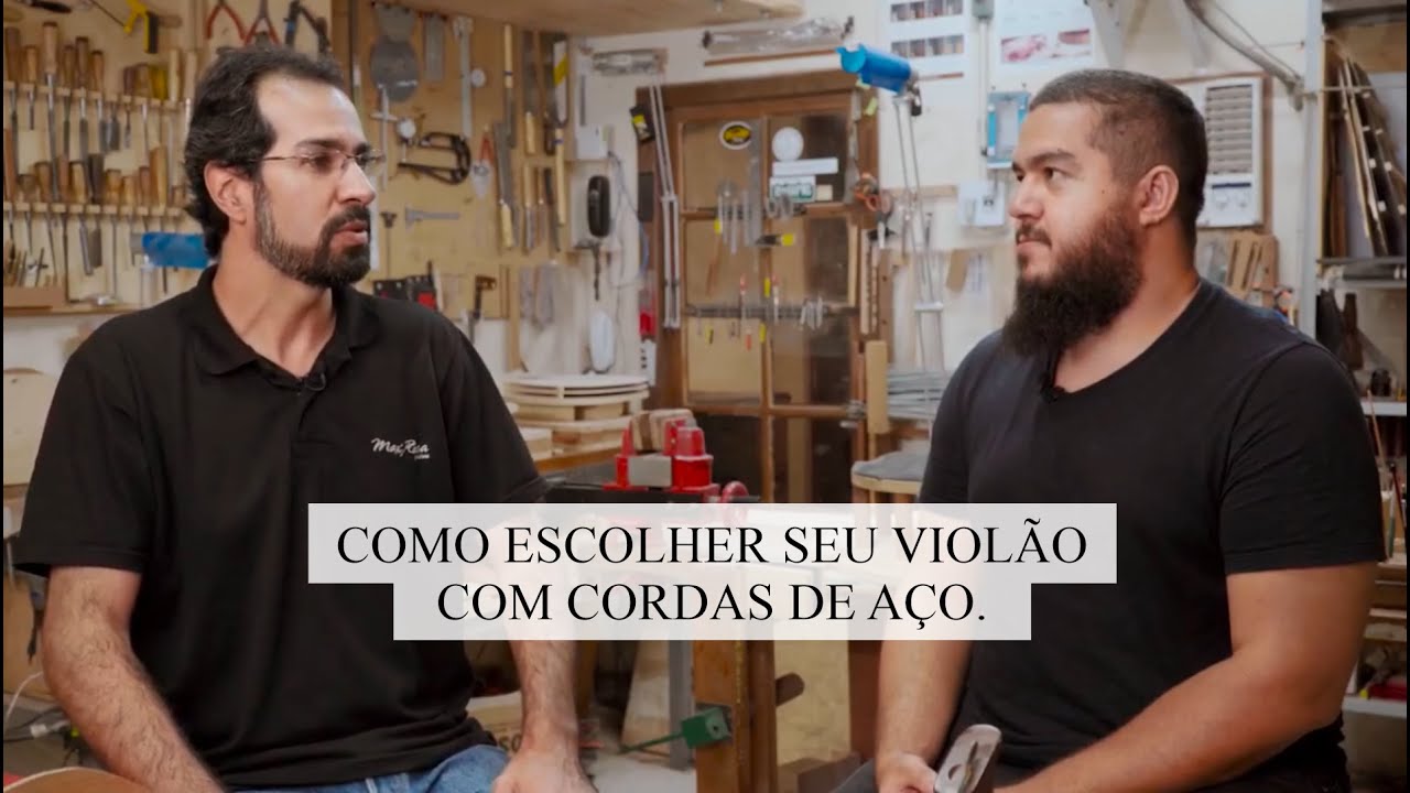 Como escolher seu violão com cordas de aço